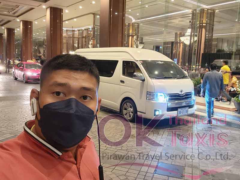 Hire Car VAN with driver Thailand